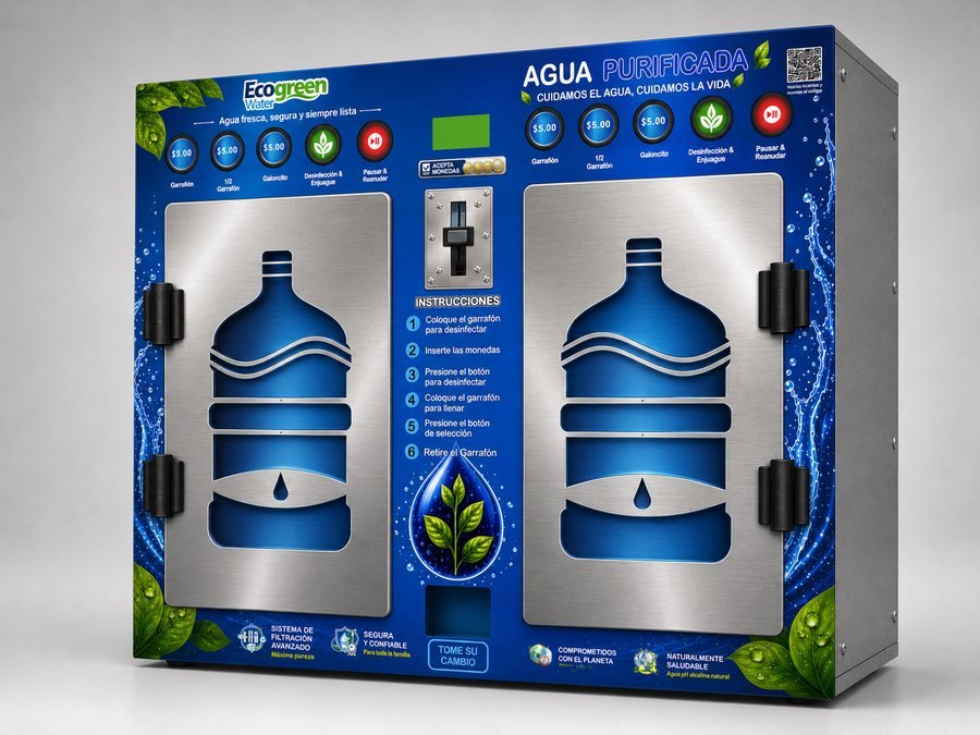 Ventana dual Ecogreen Water